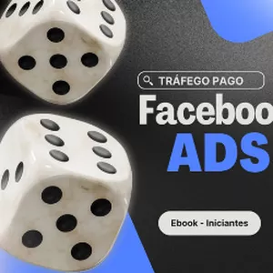 Imagem de capa para o Ebook Trafego pago Facebook para iniciantes