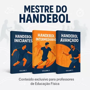 Imagem de capa para o Ebook MESTRE DO HANDEBOL  (com exercícios em vídeos)