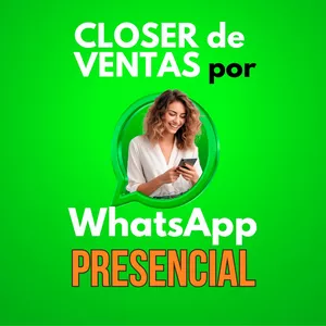 Imagen de portada para Curso online Closer de ventas por Whatsapp Presencial