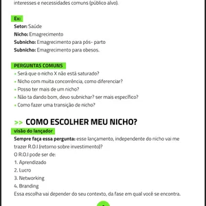 Imagem de capa para o Ebook MELHOR NICHO 