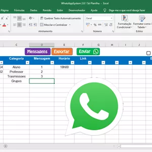 Imagem de capa para o Curso online Enviar WhatsApp com Excel