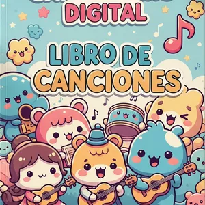 Imagen de portada para Ebook 🎵 Mi Primer Cancionero Interactivo 👧🧒 | Aprende Música Facil (EPUB + Audios + Imágenes)🔊