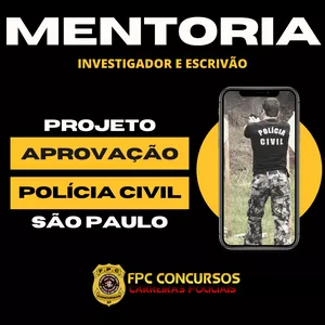 Imagem do curso PROJETO APROVAÇÃO POLÍCIA CIVL SP