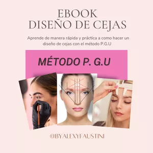 Imagen de portada para Ebook Diseño de Cejas - ebook PASO A PASO