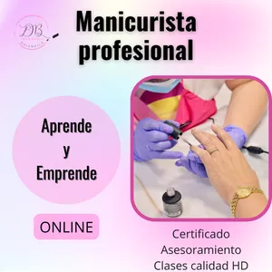 Imagen de portada para Curso online Manicurista Profesional 
