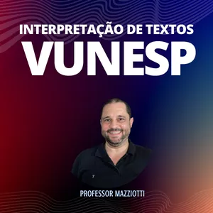 Imagem de capa para o Curso online Interpretação de Textos para VUNESP