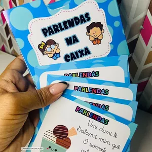 Imagem de capa para o Ebook PARLENDAS NA CAIXA