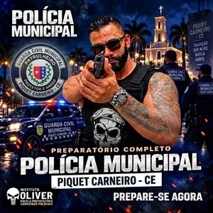 Imagem do curso 👮‍♂️ PREPARATÓRIO COMPLETO GUARDA MUNICIPAL DE PIQUET CARNEIRO - CE 👮‍♂️ GCM - INSTITUTO ÓLIVER