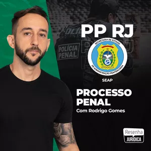 Imagem de capa para o Curso online Processo Penal - Polícia Penal do Rio de Janeiro - PPRJ