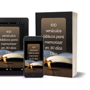 Imagen de portada para Ebook 100 versículos bíblicos para memorizar en 30 días Días