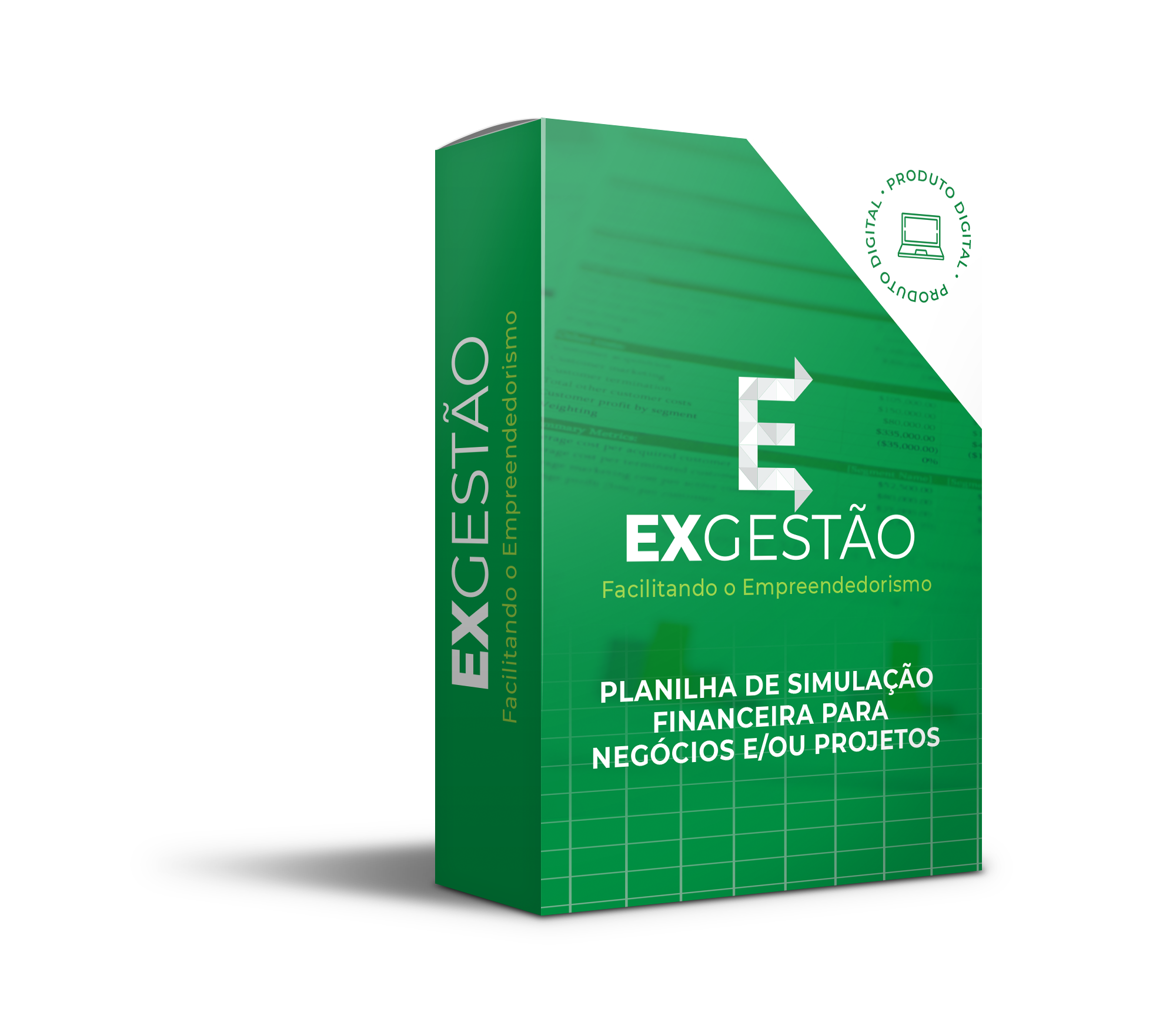 Imagem de PLANILHA SIMULAÇÃO FINANCEIRA - GESTÃO ESTRATÉGICA EMPRESARIAL criado por ExGestão na hotmart