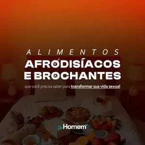 Imagem de capa para o Ebook Alimentos Afrodisíacos e Broxantes