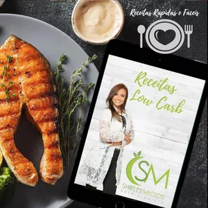 Imagem de capa para o Ebook E-BOOK RECEITAS LOW CARB