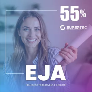 Imagem de capa para o Curso online EJA - BOLSA 55% - SUPERTEC