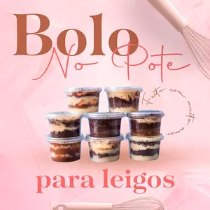 Imagem de capa para o Ebook Bolo no Pote para leigos