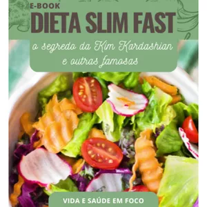Imagem de capa para o Ebook DIETA SLIM FAST - O segredo das famosas