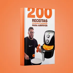 Imagem de capa para o Ebook 200 Receitas para AirFryer