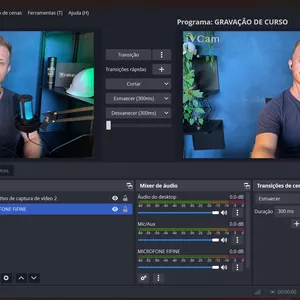 Imagem de capa para o Curso online Gravação - uma aula prática