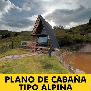 Imagen de portada para Curso online Planos Cabaña Tipo Alpina + Bonus + Garantia 