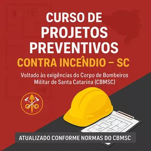 Imagem do curso Curso de Projetos Preventivos Contra Incêndio - SC