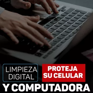 Imagen de portada para Ebook Limpieza Digital — Blindando el Celular y la Computadora