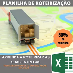 Roteirização de entregas com Excel