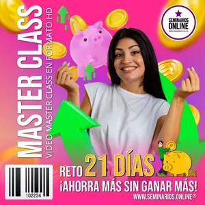 Imagen de portada para Curso online Reto 21 Días ¡Ahorra Más Sin Ganar Más!