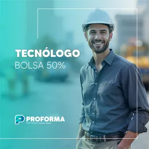 Imagem de capa para o Curso online TECNÓLOGO 50% - PROFORMA