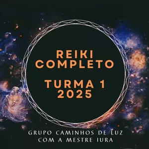 Curso Curso Completo de Reiki Usui, 1ª Turma de 2025