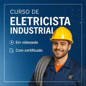 Imagem de Curso de Eletricista Industrial: Comandos Elétricos criado por Qualifica Brasil na hotmart