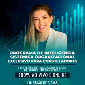 Imagem de capa para o Curso online Programa de Inteligência Sistêmica Organizacional - Exclusivo para Consteladores (ISO).