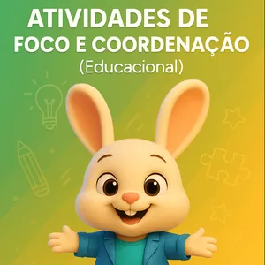 Imagem de capa para o Ebook Edição 6 - Atividades de foco e coordenação