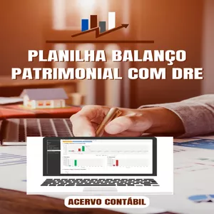 Imagem de capa para o Curso online Planilha Balanço Patrimonial com DRE