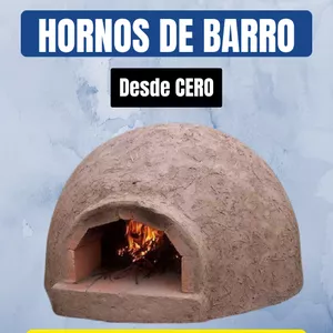 Imagen de portada para Ebook Como hacer hornos de barro desde Cero 