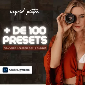 Imagem de capa para o Curso online Pack Presets | Ingrid Pietra