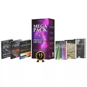 Imagen de portada para Curso online MEGA PACK de Producción Musical
