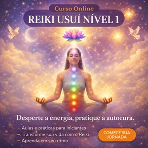 Curso de Reiki Usui - Nível 1 - Shoden (O Despertar)