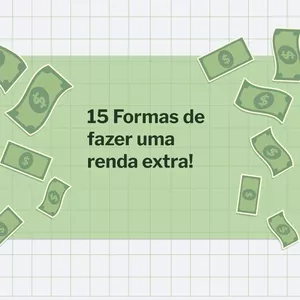 Imagem de capa para o Ebook 15 Formas de fazer uma renda extra! 