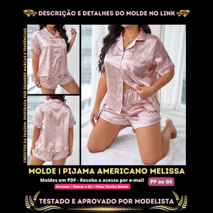 Imagem de capa para o Curso online [Molde em PDF] - Pijama Americano Melissa ID 3222725