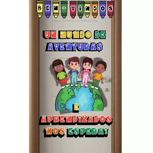 Imagem de capa para o Ebook PAINEL DE PORTA - BOAS VINDAS