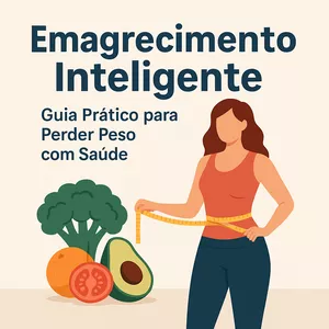 Imagem de capa para o Ebook Emagrecimento Inteligente — O Guia Prático Para Perder Peso Com Saúde e Sem Sofrimento!