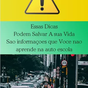 Imagem do curso Essas Dicas Podem Salvar A sua Vida Sao informaçoes que Voce nao aprende na auto escola