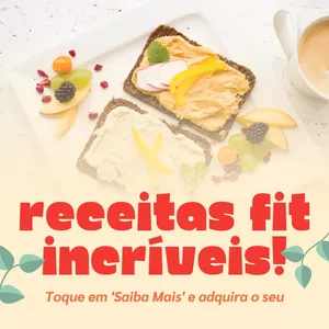 Imagem de capa para o Ebook Receitas Fit Incríveis
