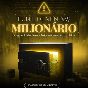 Imagem de capa para o Ebook FUNIL DE VENDAS MILIONÁRIO