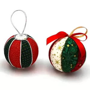 Imagem de capa para o Curso online Aquelas bolas lindas de natal você mesmo quem vai fazer e no preçinho!