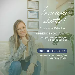 Imagem de capa para o Curso online Grupo de Estudos - Aprendendo a ACT