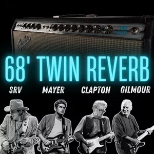 Cover image for Online course [TONEX] Fender 1968 Twin Reverb Silverface Captures