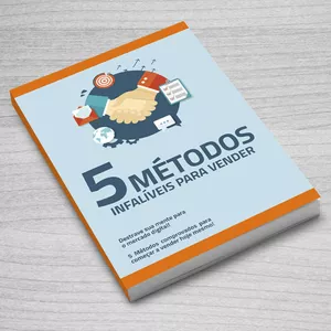 Imagem de capa para o Ebook 5 MÉTODOS PARA VENDER NO MERCADO DIGITAL