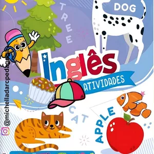 Imagem de capa para o Ebook CADERNO DE INGLES EDUCAÇÃO INFANTIL