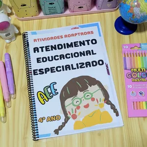Imagem de capa para o Ebook ATIVIDADES ADAPTADAS AEE - ATENDIMENTO EDUCACIONAL ESPECIALIZADO 4° ANO